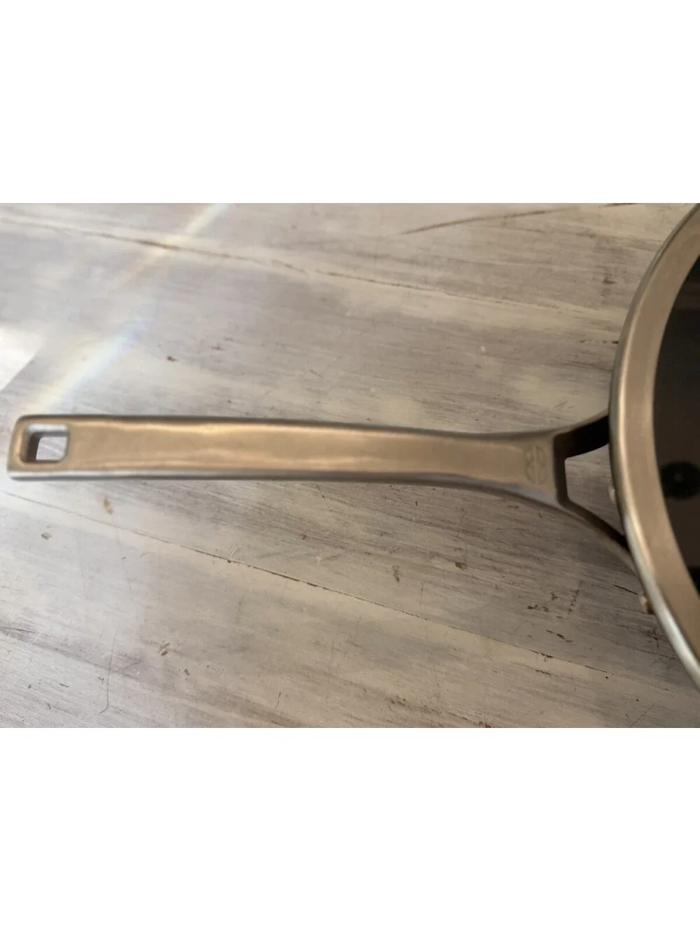 CALPHALON SIGNATURE Nonstick 12 Inch Flat Bottom Wok PAN + LID SET